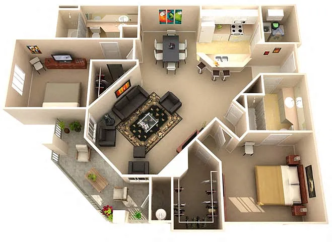 Floor plan Evergreen