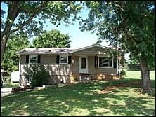 Nice yard with mature trees