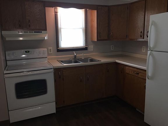 Kitchen. Small table will fit in corner opposite of this corner.