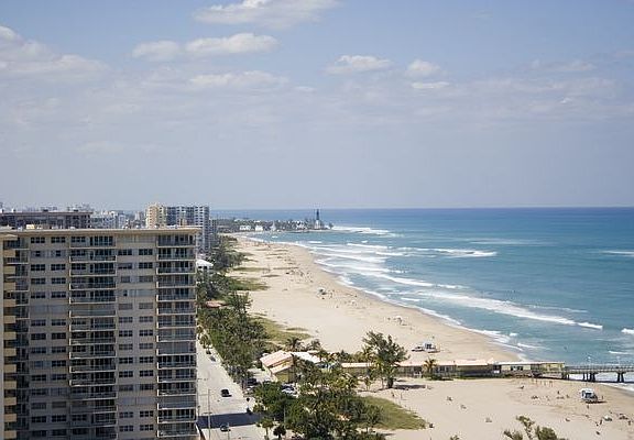 The view from the balcony