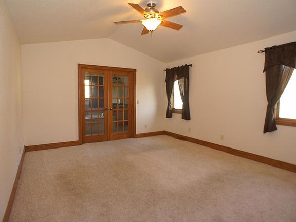 Master Bedroom With Vaulted Ceiling