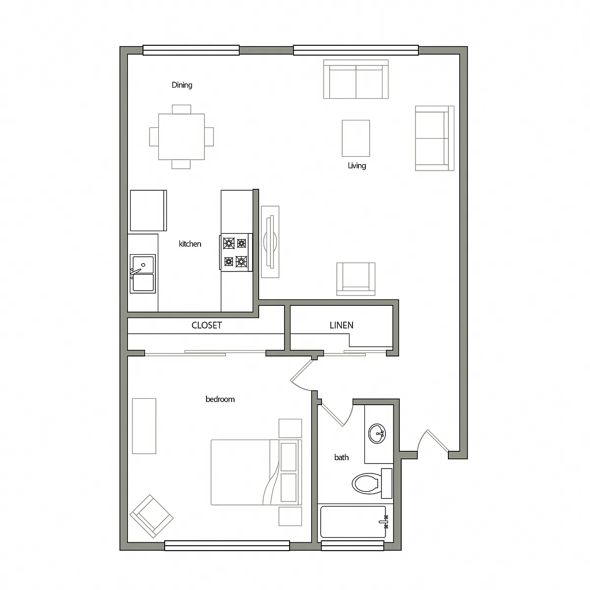 Floor plan Leon