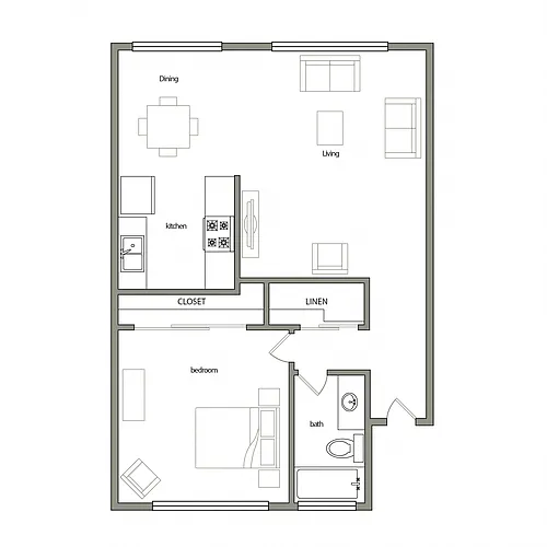 Floor plan Leon