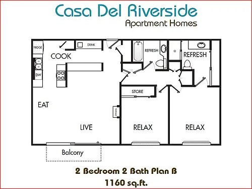Floor plan B Plan