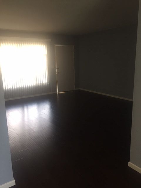 Living room - looks out to central garden area