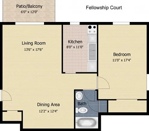 1 bedroom 1 bedroom