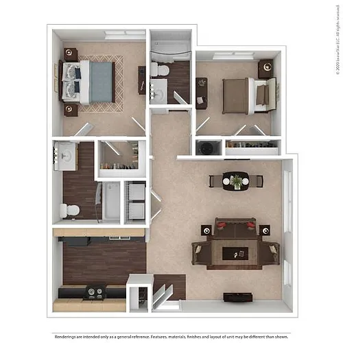 Floor plan The Idealist