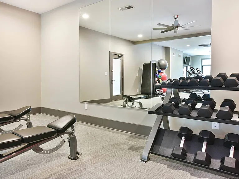 Fitness Center with Free Weights