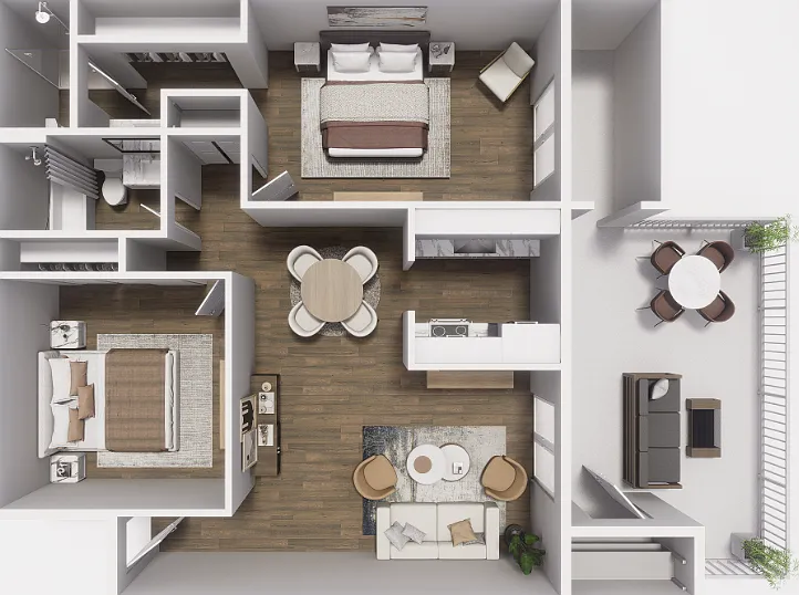 B2 Floorplan Diagram