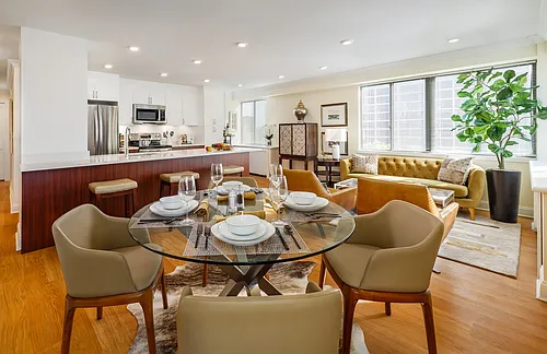 Floor plan 2 Bedroom with Open Kitchen