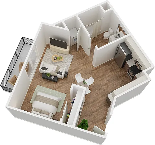 Floor plan The Vinyl