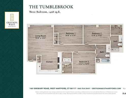 Floor plan Tumblebrook