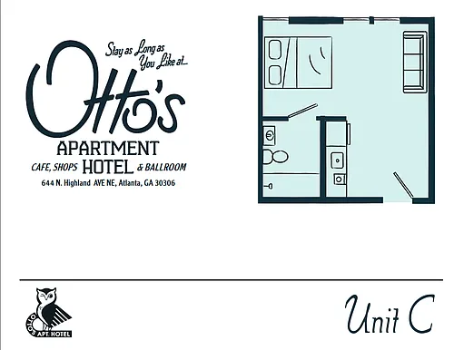 Floor plan Studio