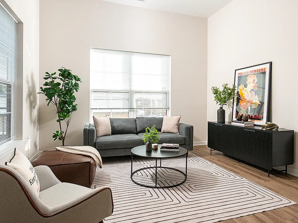 Experience the charm of this elegantly designed living room, perfect for relaxation and entertaining.