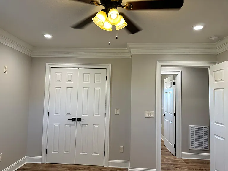 Master BR (#1). Closet French Doors.