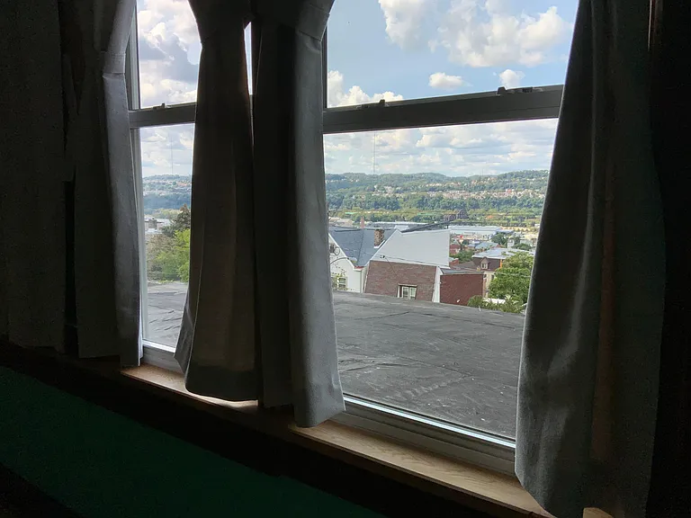 view from back bedroom