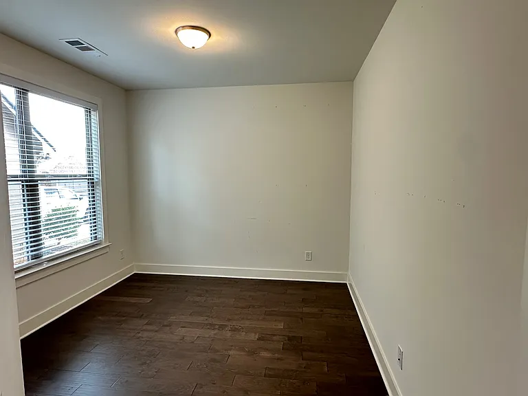 Bedroom downstairs, hard wood flooring