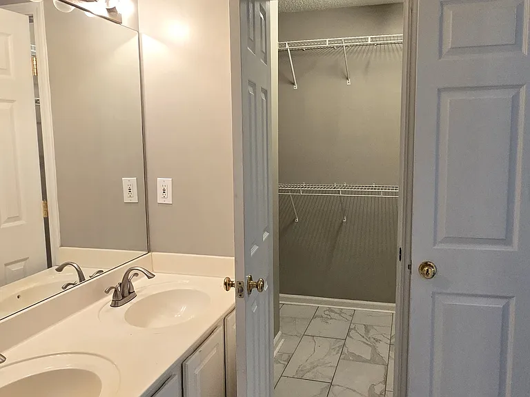 Master bathroom and Closet
