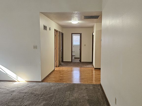 living room into dining room/bedrooms