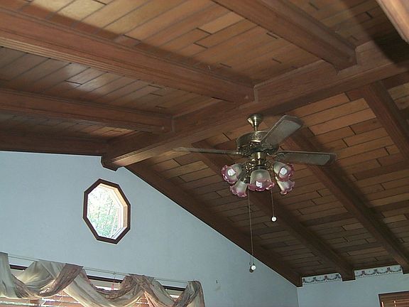 Wood vaulted ceilings