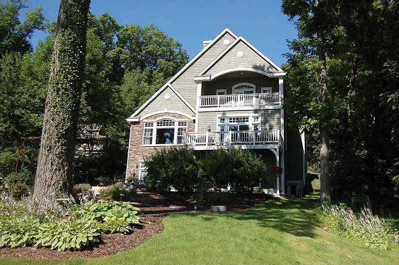 View from lakefront.