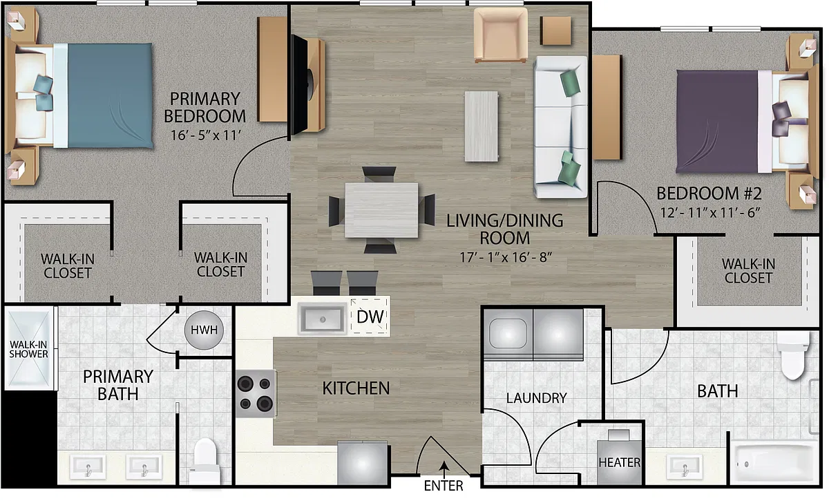 Floor plan 2-C