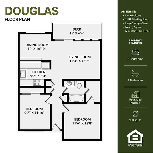 Floor plan Douglas