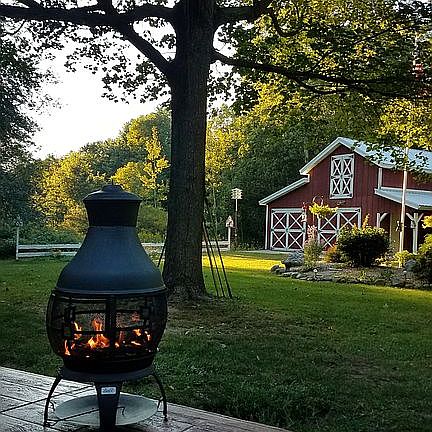 New patio for relaxing