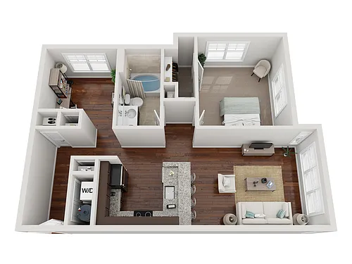 Floor plan The Village