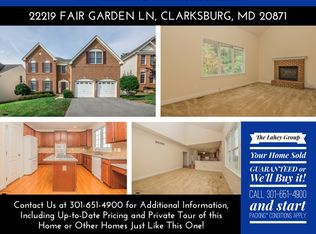 22219 Fair Garden Ln, Clarksburg, MD 20871