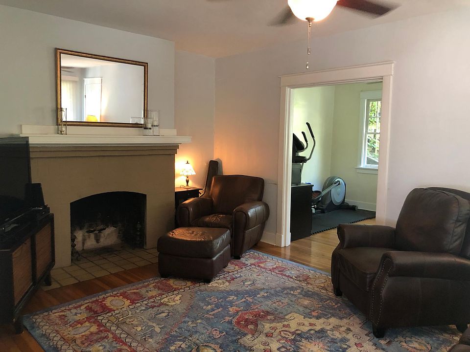 Furnished living room.