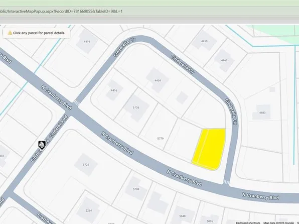 Cinderella Cir Lot 5, North Pt, FL 34286