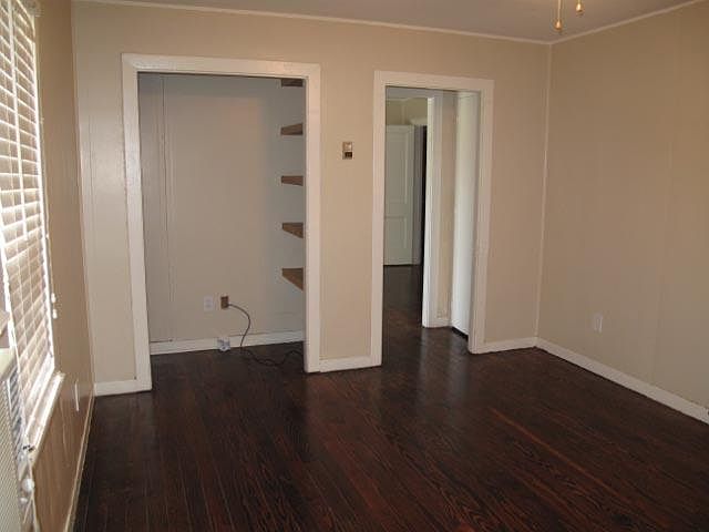 Upstairs living room and large closet/storage