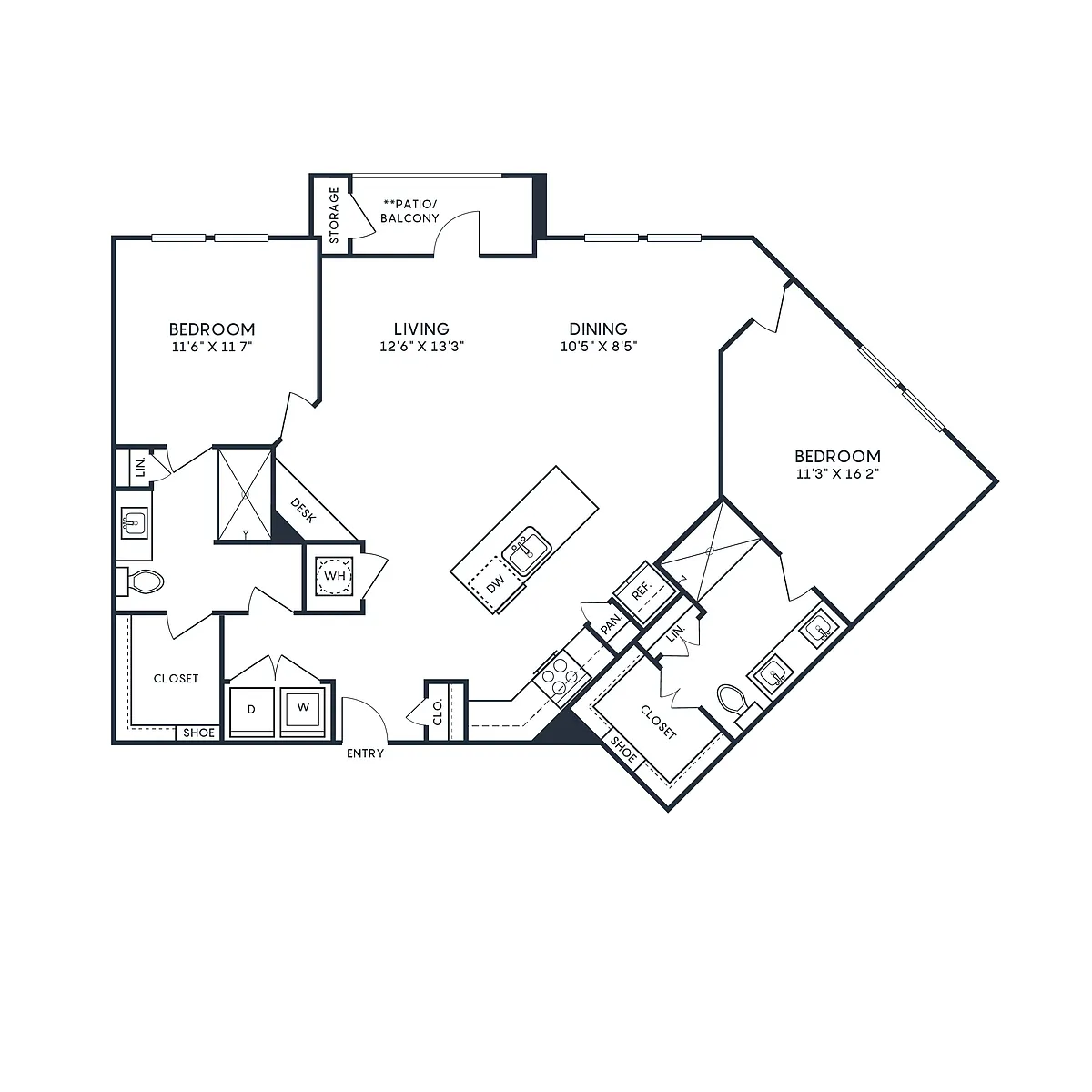 Floor plan B4