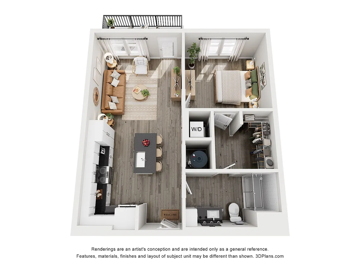 Floor plan A1