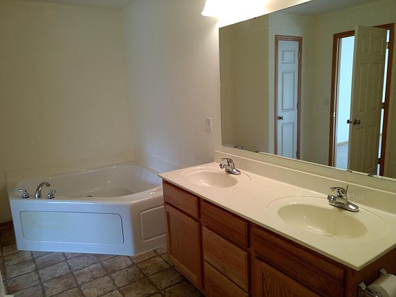 Full Master bathroom, shower on other side