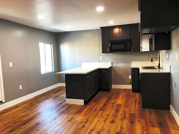 Kitchen from living room