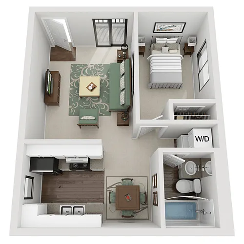 Floor plan Crest (11A)