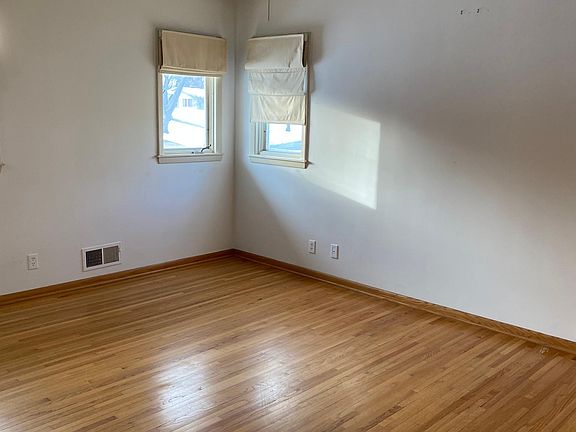 One of three main floor bedrooms