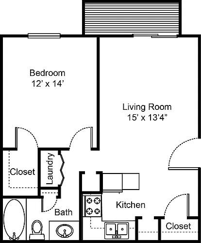 Floor plan A2 - The Latte