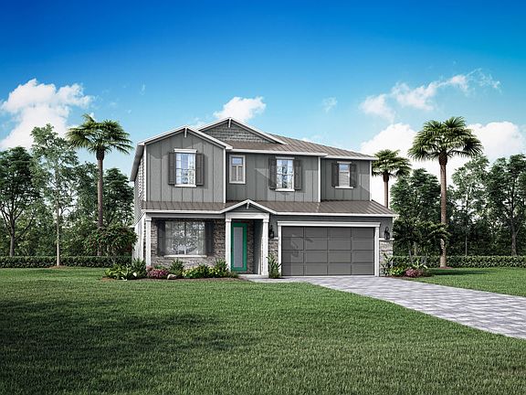 Elevation W Optional stone