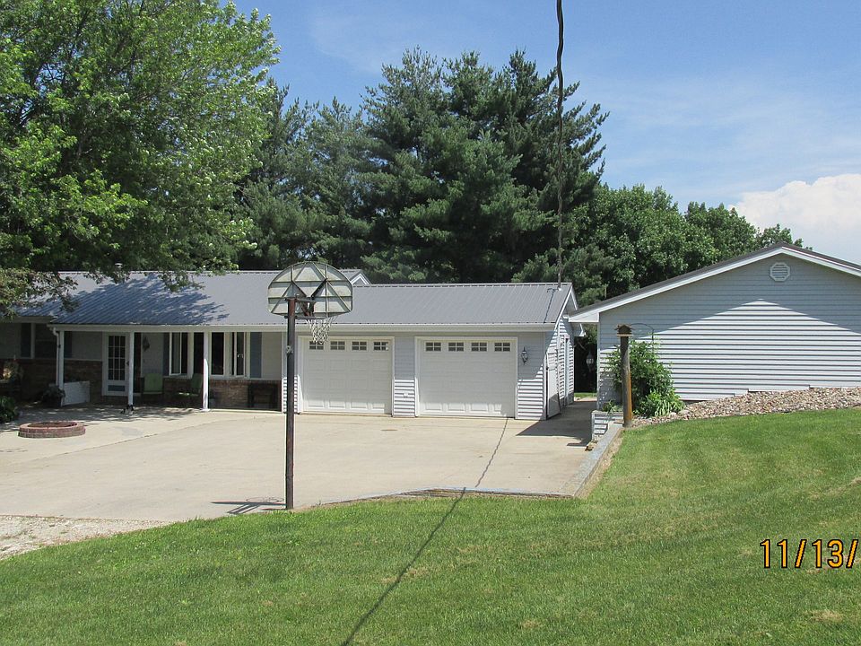 2 car and detached garage