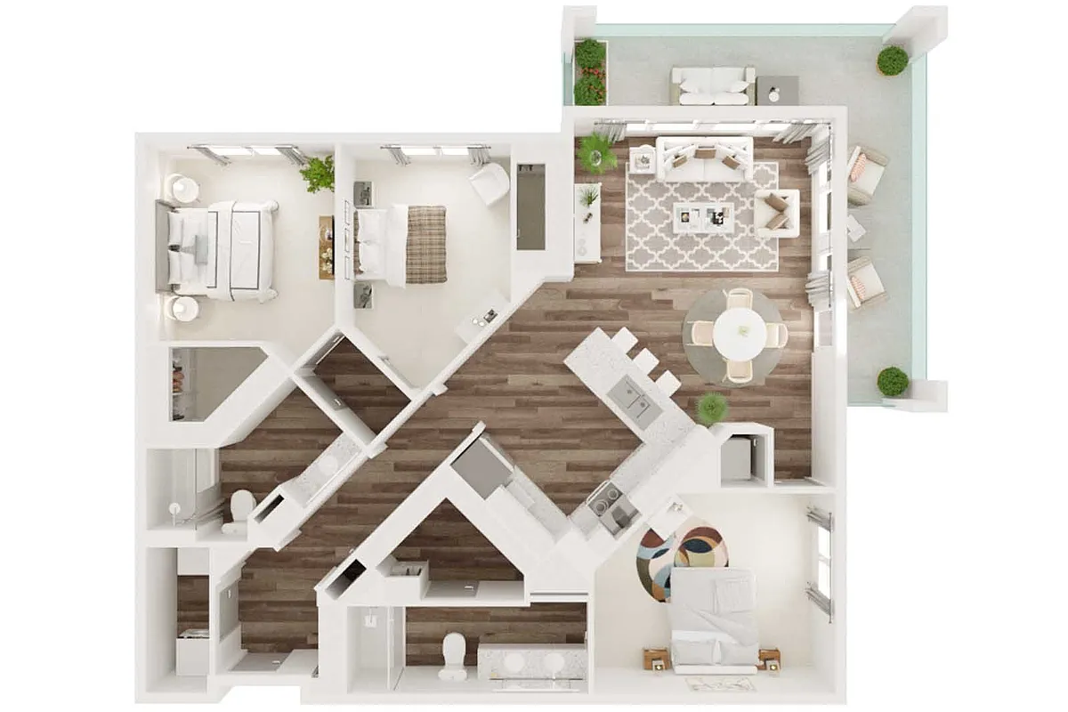 Floor plan C1