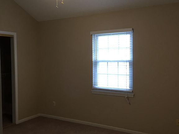 Bedroom 2 with vaulted ceilings, new ceiling fan