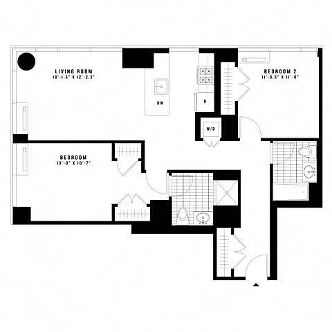 Floor plan 2C