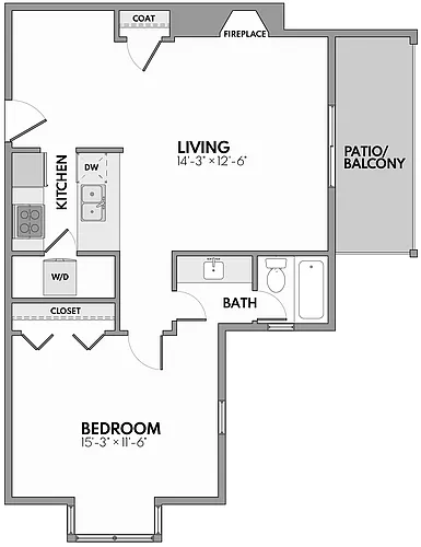 Floor plan Bay