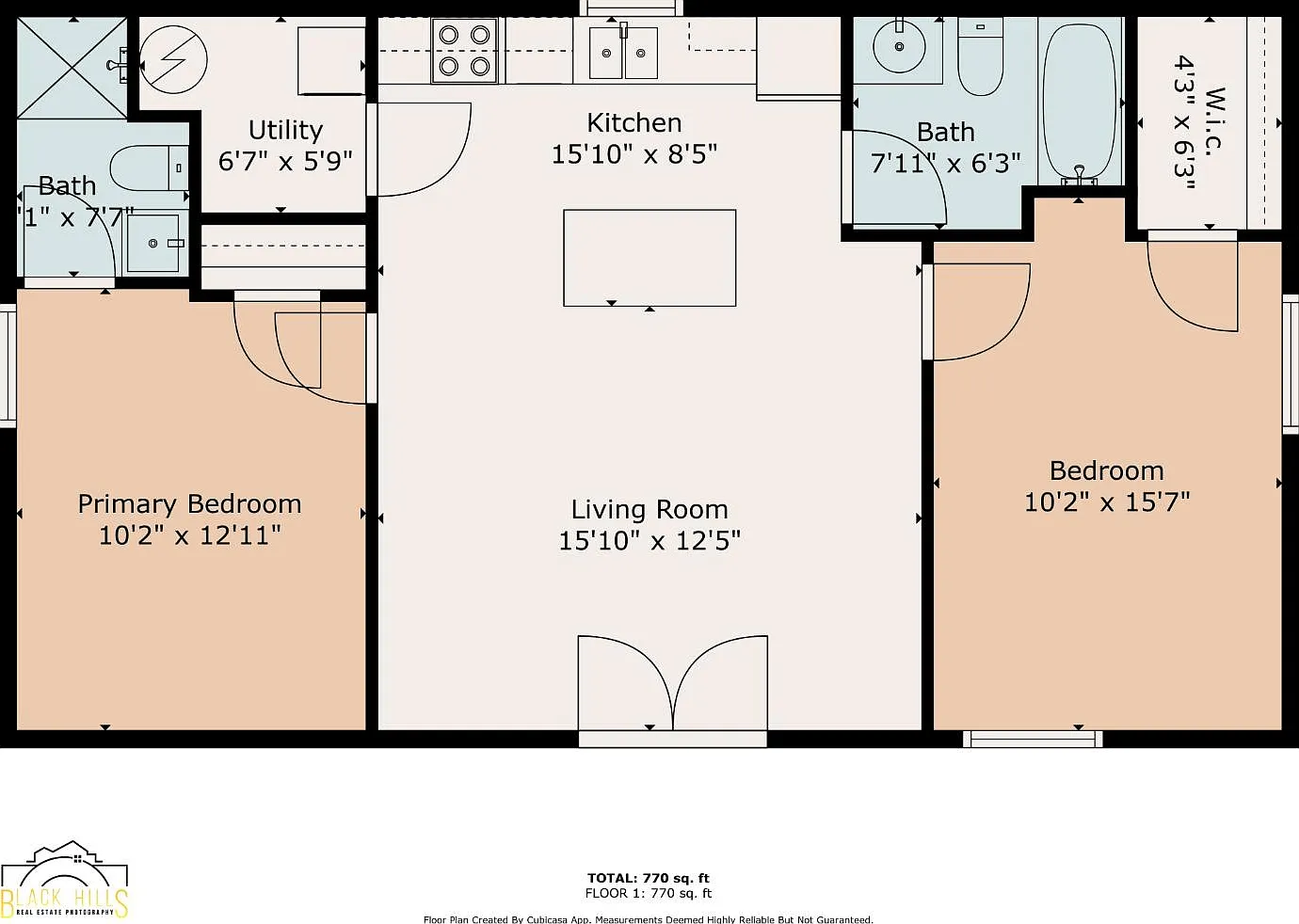 2 bed, 770 sqft, $1,700 — Photo 2