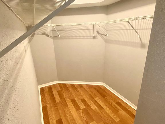 Walk-in closet for master bedroom