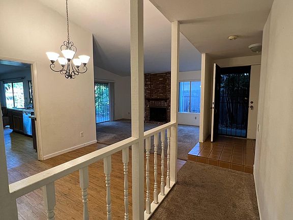 Looking at Front Door and Dinning area to the left.