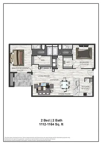 Floor plan B1 Renovated